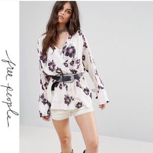 Free people tuscan dreams tunic/ dress Medium